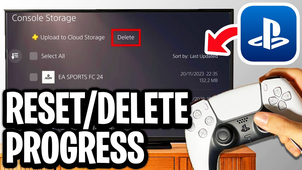 How To Reset PS5 Games and Delete Game Progress - Step By Step - YouTube
