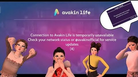 avakin life network problems|login failed|connection temporarily unavailable|password error|#avakin