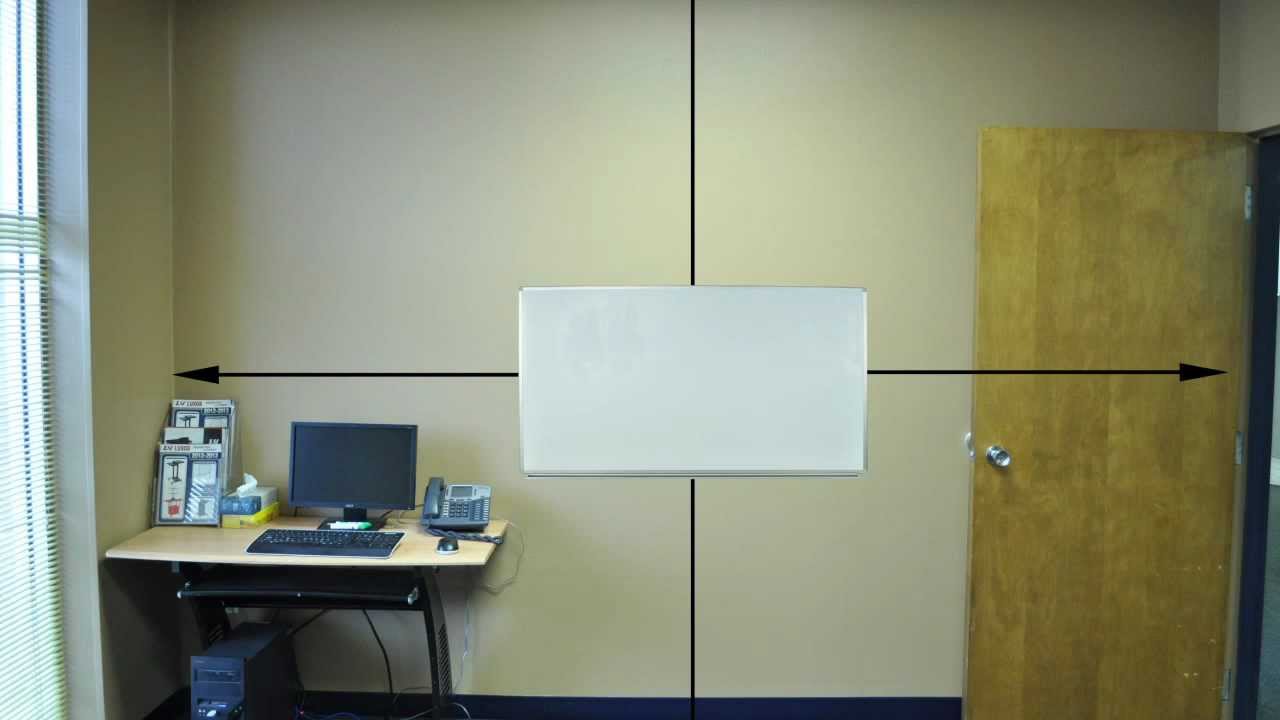 Luxor WB6040W - 60W x 40H Wall-Mounted Magnetic Whiteboard