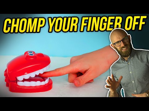Is It Really Possible to Bite Through Your Own Finger thumbnail
