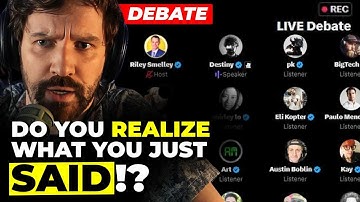 Destiny Blows Out MAGA In Heated Confrontation And Forces Insane Admission