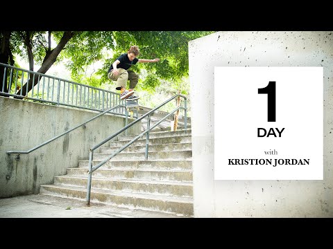 Spend A Day With The 14 Year Old Skateboarding Phenom | Kristion Jordan One Day