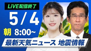 ウェザーニュースの配信のサムネイル画像