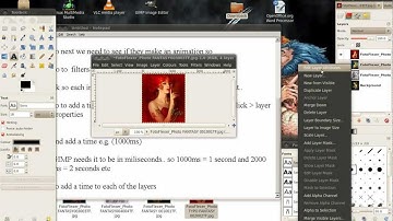 how to make .GIF animation in Gimp 2.6