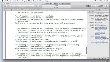 Objective C Programming Tutorial | Using The Utility Area: The Inspectors