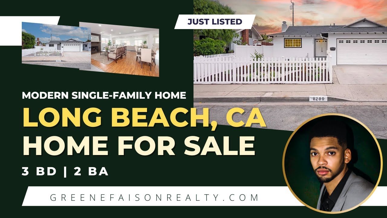 Home For Sale Long Beach, CA 3 BED 2 BA Modern Home homeforsale 