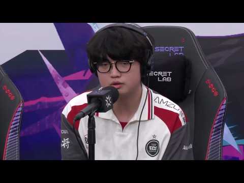 EDG ZmjjKK: "I'm not satisfied with what I've done right now. I have a responsibility to do more."