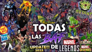 TODAS LAS BAF de Marvel Legends Update! 2023 | Every Marvel Legends Build a Figure! ToyBiz & Hasbro!