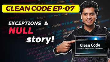 Clean code #7 - Error handling & Exceptions!