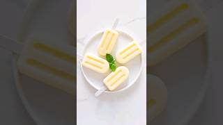 Refreshing Treats - Kid Friendly Vegan Melon & Pineapple Popsicles 💛 #vegan #shorts