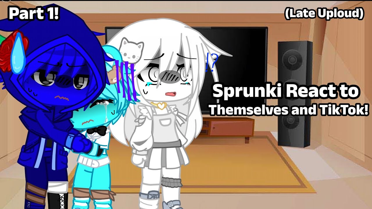 Sprunki react to Themselves & Tiktok! (Part 1!) [lazy asf-] Gacha Nox [No Ships!] My AU!