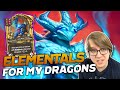 Elementals? Give Me DRAGONS Instead! | Hearthstone Battlegrounds | Savjz