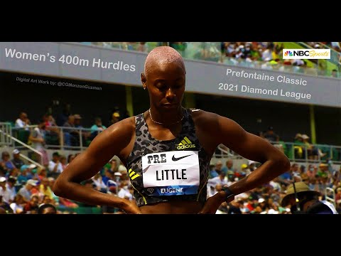 Women's 400m Hurdles. Prefontaine Classic. Diamond League, Hayward Field, Eugene, Oregon, USA. 2021