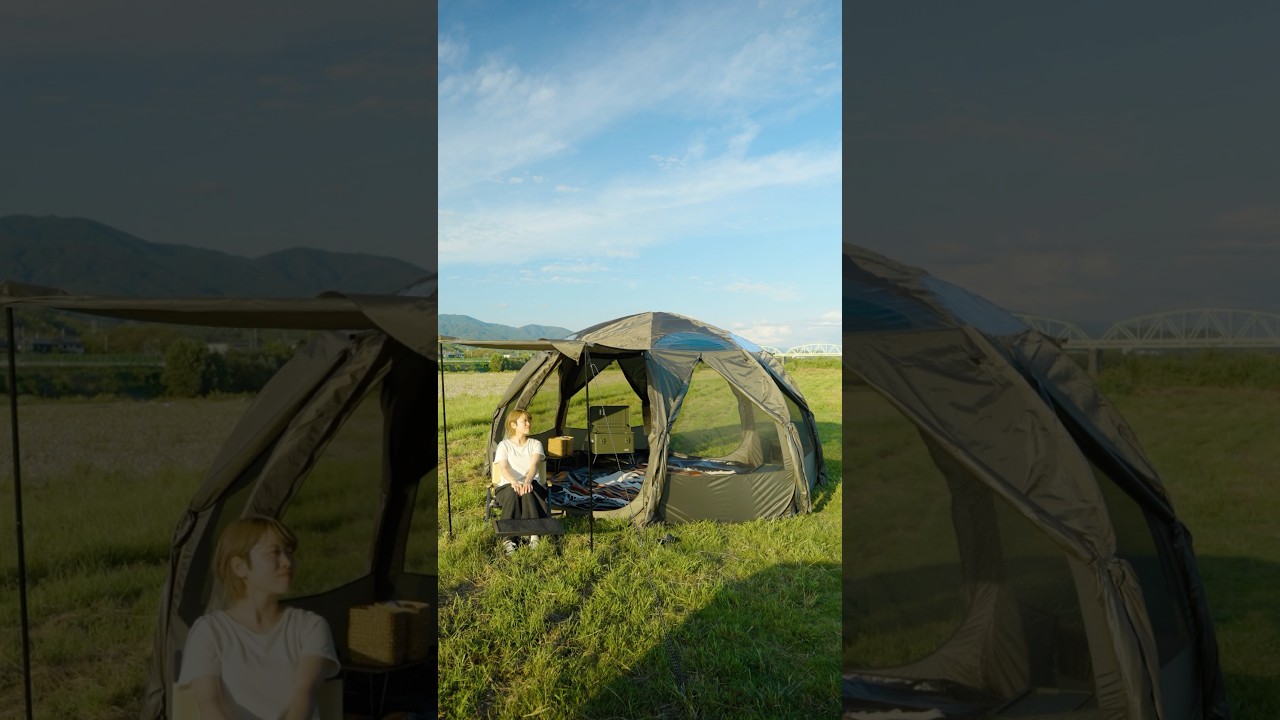 CAMVIL Hobak Shelter - Set up this tent in just 1 minute！ Perfect