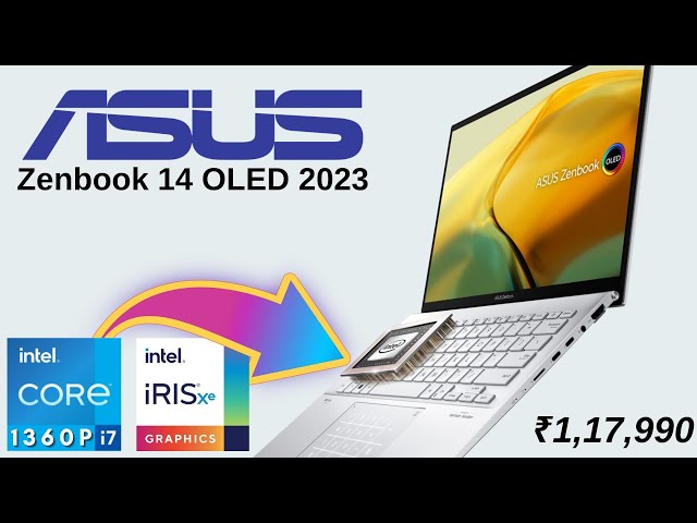 ASUS Zenbook 14 OLED (2023), Intel Core EVO i7-1360P 13th Gen, 14 (35.56  cm) 2.8K 90Hz OLED, Thin & Light Laptop (16GB/512GB SSD/Iris Xe/Win  11/Office 2021/75W Battery/Blue/1.39 kg), UX3402VA-KM741WS : :  Electronics