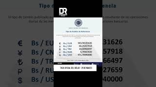 Dlar Bcv  30 De Marzo De 2026