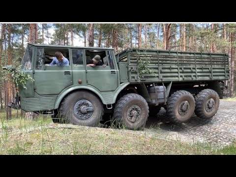 Versuchsanlage Horstwalde 2023 Tatra 813 Zil 131 Test Track Тест Драйв