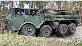 Versuchsanlage Horstwalde 2023 Tatra 813 Zil 131 Test Track Тест Драйв