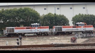 【倉敷貨物ターミナル】廃車輸送されたDE10形1192号機とDE10形1188号機を見てきた