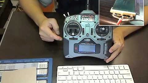 Spektrum DX6i backlight LED LCD mod