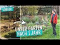 VORHER / NACHHER nach 1 Jahr / XXL Garten Makeover 🌱 | Vom Tannenwald zum Wellness-Garten |  | VLOG