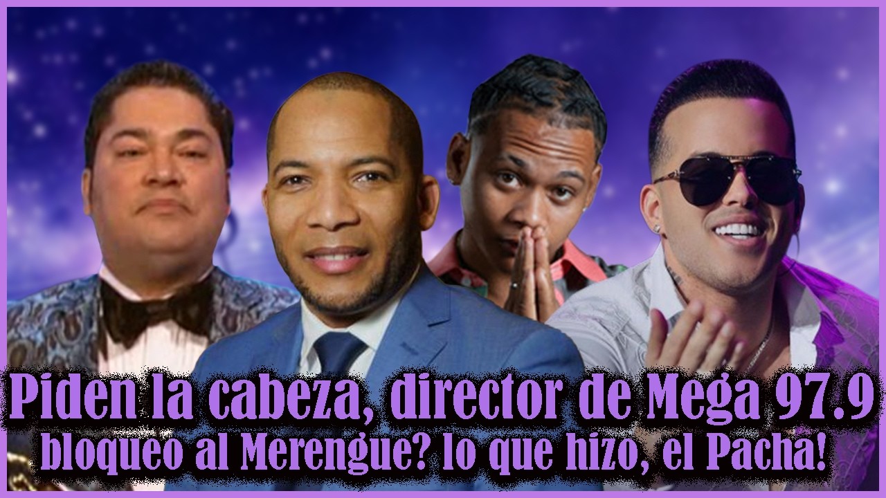 piden la cabeza programador de mega 97.9 ademas lo que hizo el pacha #darvinlamelodia #merengue