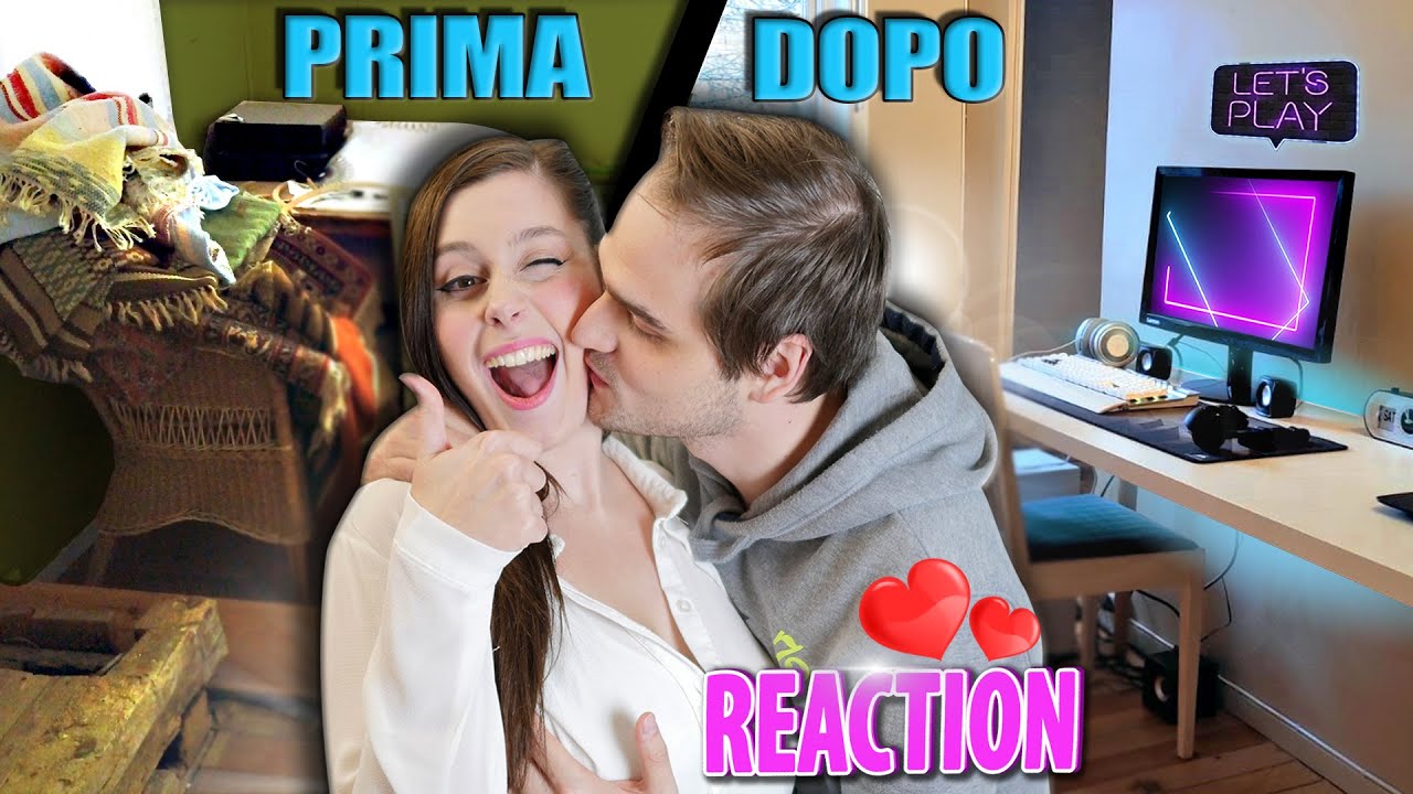 SORPRESA AL MIO RAGAZZO! Regalo Pc e studio da sogno nella nuova casa *EMOZIONANTE*