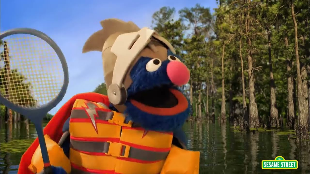 Grover Helps Piggies Up Creek Super Grover 2.0 Baby Songs at Home