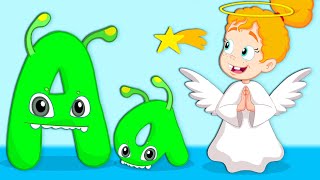 ABC song for kids - Learn the Christmas alphabet with Groovy The Martian educational videos & songs