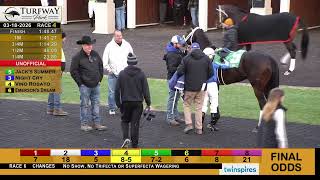 Turfway Park Report 3/18/2026