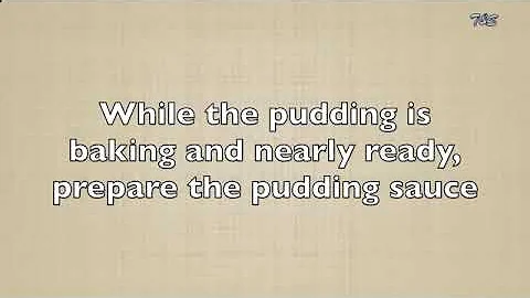 My favorite fast pudding