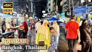 [BANGKOK] Night Walk Downtown Bangkok | Sukhumvit 3 and 3/1(Soi Arab) | Thailand [4K HDR]