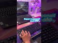 OLYPS Keyboard Gaming RGB Kabel USB 98 Key Keyboard Laptop With FN Multimedia Key Mechanical Feeling