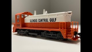 Walthers Mainline SW7 Illinois Central Gulf product review Part II: installing next18 decoder