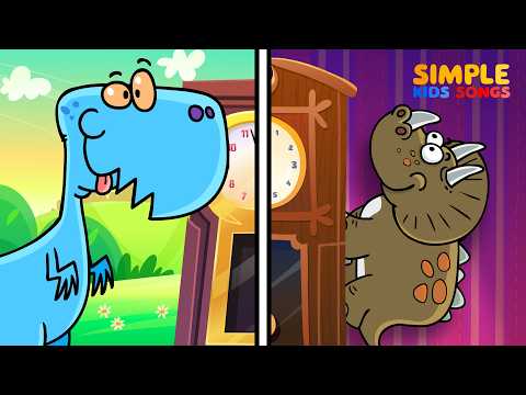 Hickory Dickory Dock 🐭 (2 Versions) | Nursery Rhymes for Kids