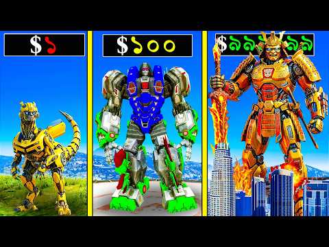 $১ TRANSFORMER থেকে $১,০০০,০০০ SAMURAI TRANSFORMER এ আপগ্রেড ! GTA 5
