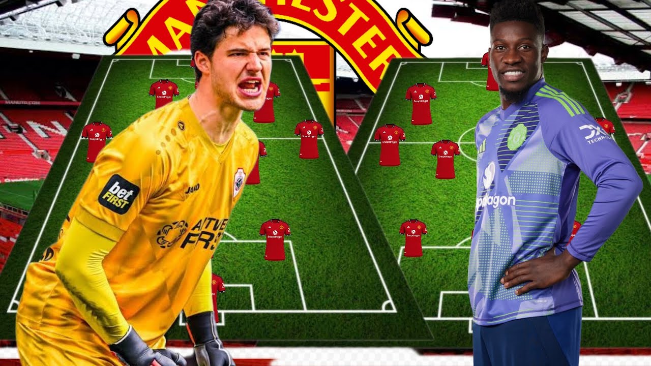 SENNE LAMMENS VS ONANA HEAD TO HEAD MANCHESTER UNITED NUMBER 1 SPOT