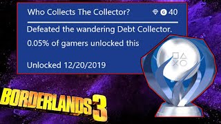 How to get Who Collects the Collector Achievement Trophy Borderlands 3