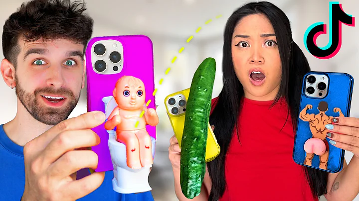 I Bought 100 BANNED iPhone Cases on Tik Tok!