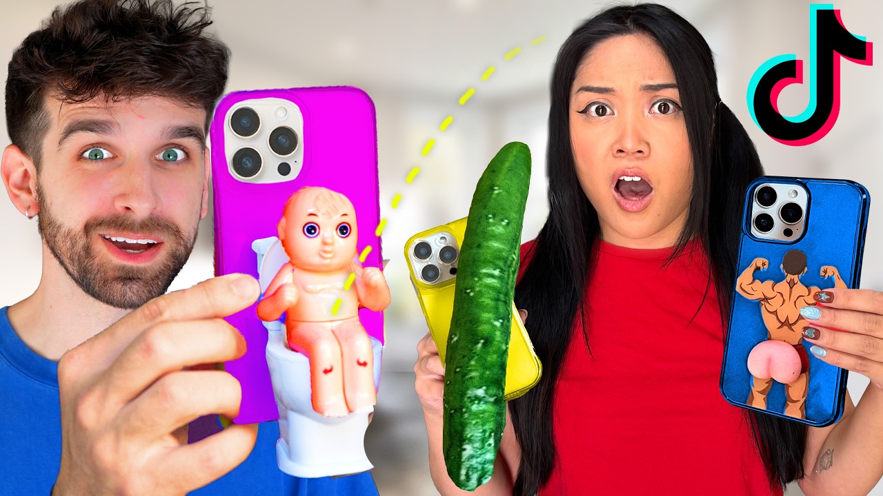 I Bought 100 BANNED iPhone Cases on Tik Tok!