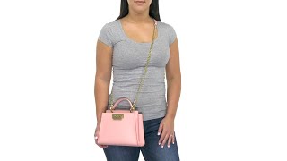 earthette double compartment satchel