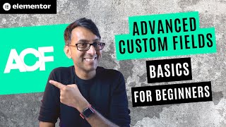 Custom Fields Basics for Beginners with ACF Advanced Custom Fields Elementor Wordpress Tutorial SPT