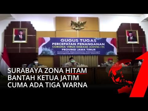 Bantah Surabaya Masuk Zona Hitam, Ketua Gugus Jatim: Cuma Ada Tiga Warna, Merah Kuning dan Hijau