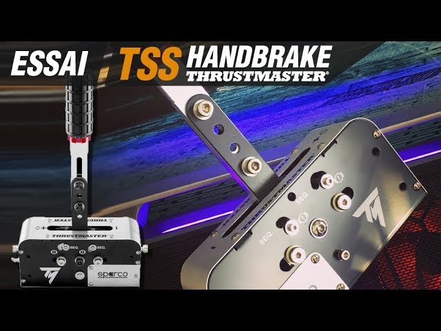 THRUSTMASTER T GT + TH8A + SPARCO HANDBRAKE MOD + + SIM HUB FIXED