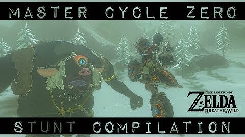 Zelda: Breath of the Wild - Master Cycle Stunts - Part 2