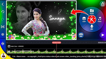 KineMaster Me Trending WhatsApp Status Video Kaise Banaye | KineMaster Video Editing