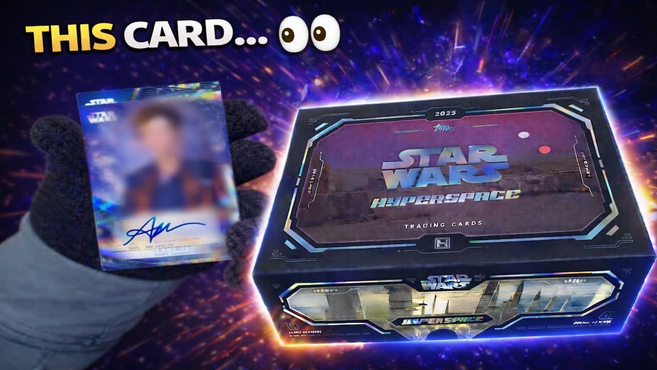 I PACKED AN INSANE STAR WARS CARD