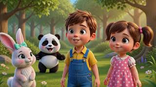 Leo Saves a Baby Squirrel 🐿️💖 | Heartwarming Forest Adventure | Kids Cartoon