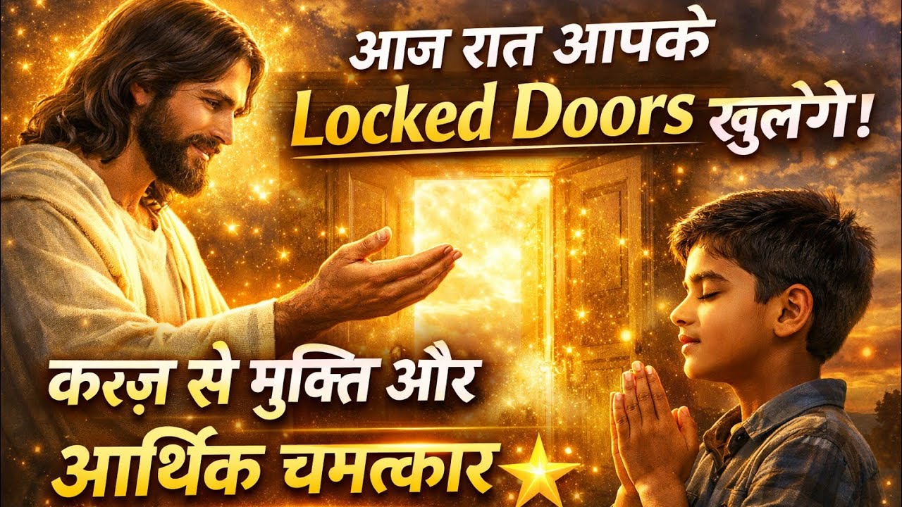 🌟 आर्थिक चमत्कार की रात: कर्ज़ से मुक्ति और नया अवसर | 9 मार्च, सोमवार की शक्तिशाली प्रार्थना 🌟