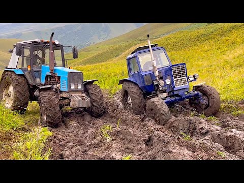 OFF-ROAD Трактор Беларусь МТЗ 1221 и Трактор Беларусь МТЗ 82